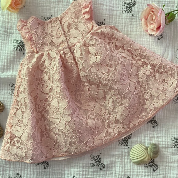 Baby girl flower dress - Picture 3 of 3